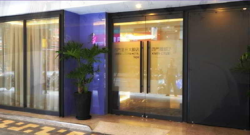 Ximen Citizen Hotel Taipéi Exterior foto